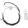 Bremseslange Standard Sort DRAG SPECIALTIES +2" – miniature 2