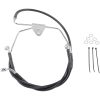 Bremseslange Standard Sort DRAG SPECIALTIES +2" – miniature 1