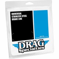 Bremseslangesæt Rustfrit Stål Sort DRAG SPECIALTIES