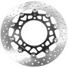 Bremsskive Flydende Serie Oro Prime Line Boret Rustfrit Stål BREMBO – miniature 1