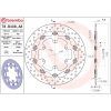 Bremsskive Flydende Serie Oro Prime Line Boret Rustfrit Stål BREMBO – miniature 2