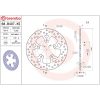 Bremsskive Serie Oro Prime Line Fast Bored Rustfri BREMBO – miniature 2