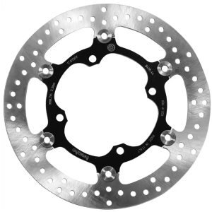 Bremsskive Serie Oro Prime Line Flydende Boret Rustfri Todelt BREMBO