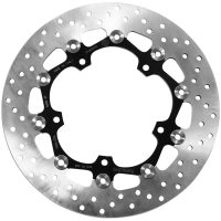 Bremsskive Serie Oro Prime Line Flydende Boret Rustfri Todelt BREMBO