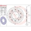 Bremsskive Serie Oro Prime Line Flydende Boret Rustfri Todelt BREMBO – miniature 2
