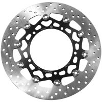 Bremsskive Serie Oro Prime Line Flydende Boret Rustfri Todelt BREMBO