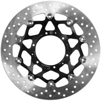 Bremsskive Serie Oro Prime Line Flydende Boret Rustfri Todelt BREMBO