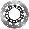 Bremsskive Serie Oro Prime Line Flydende Boret Rustfri Todelt BREMBO – miniature 1