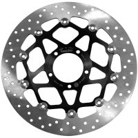 Bremsskive Serie Oro Prime Line Flydende Boret Rustfri Todelt BREMBO