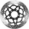 Bremsskive Serie Oro Prime Line Flydende Boret Rustfri Todelt BREMBO – miniature 1