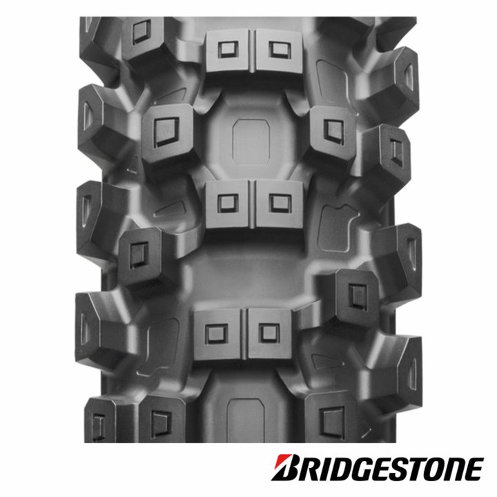 Bridgestone Battlecross X30R 110/90-19 Bagdæk Bridgestone Battle Cross X30 Bak 110/90-19 – billede 2