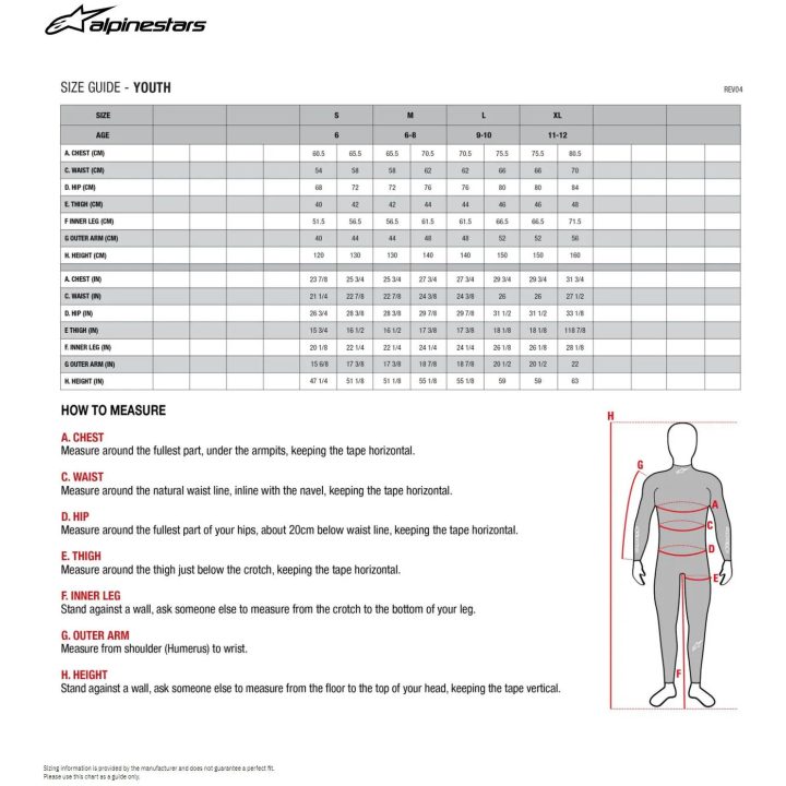 Brystbeskyttelse Børn A5s V2 Sort/Hvid/Rød ALPINESTARS Small/Medium – billede 3
