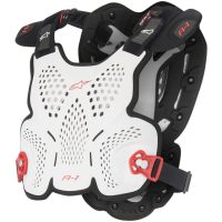 Brystbeskytter A-1 Hvid/Blå/Rød ALPINESTARS