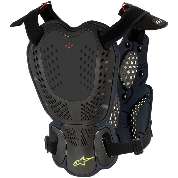 Brystbeskytter A-1 Sort/Antracit Xxl ALPINESTARS XXL – billede 2