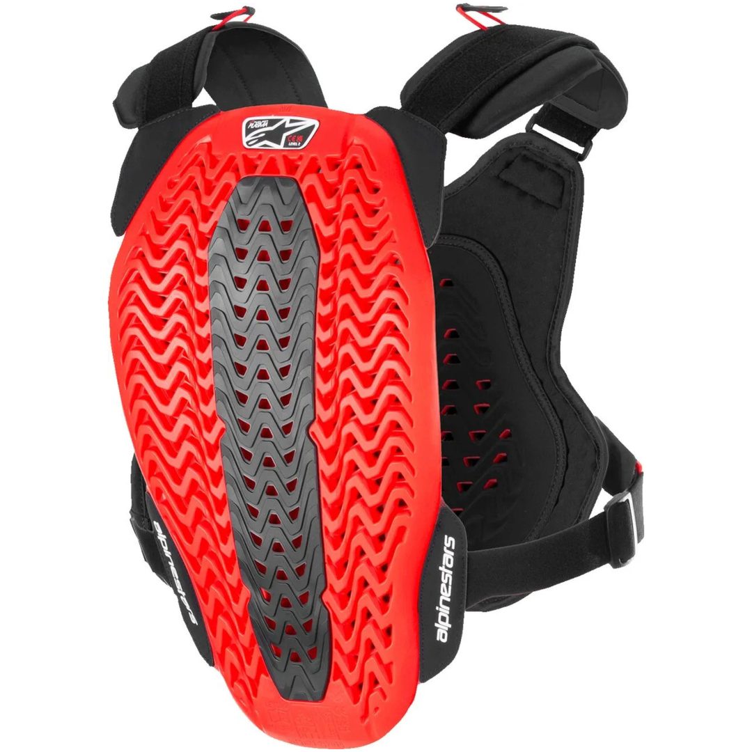 Brystbeskytter A-5 Plasma Sort/grøn/hvid ALPINESTARS XS/Small – billede 2