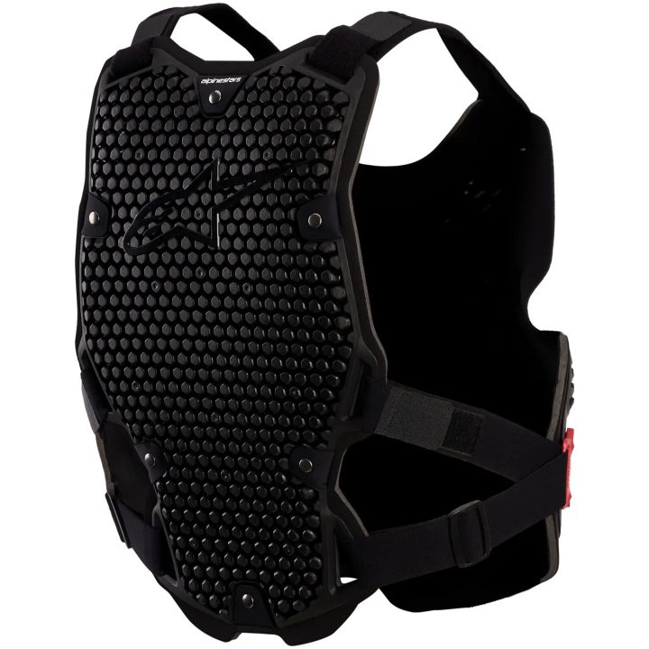 Brystbeskytter Bionic Action V2 Sort Rød Hvid Alpinestars M/L – billede 2