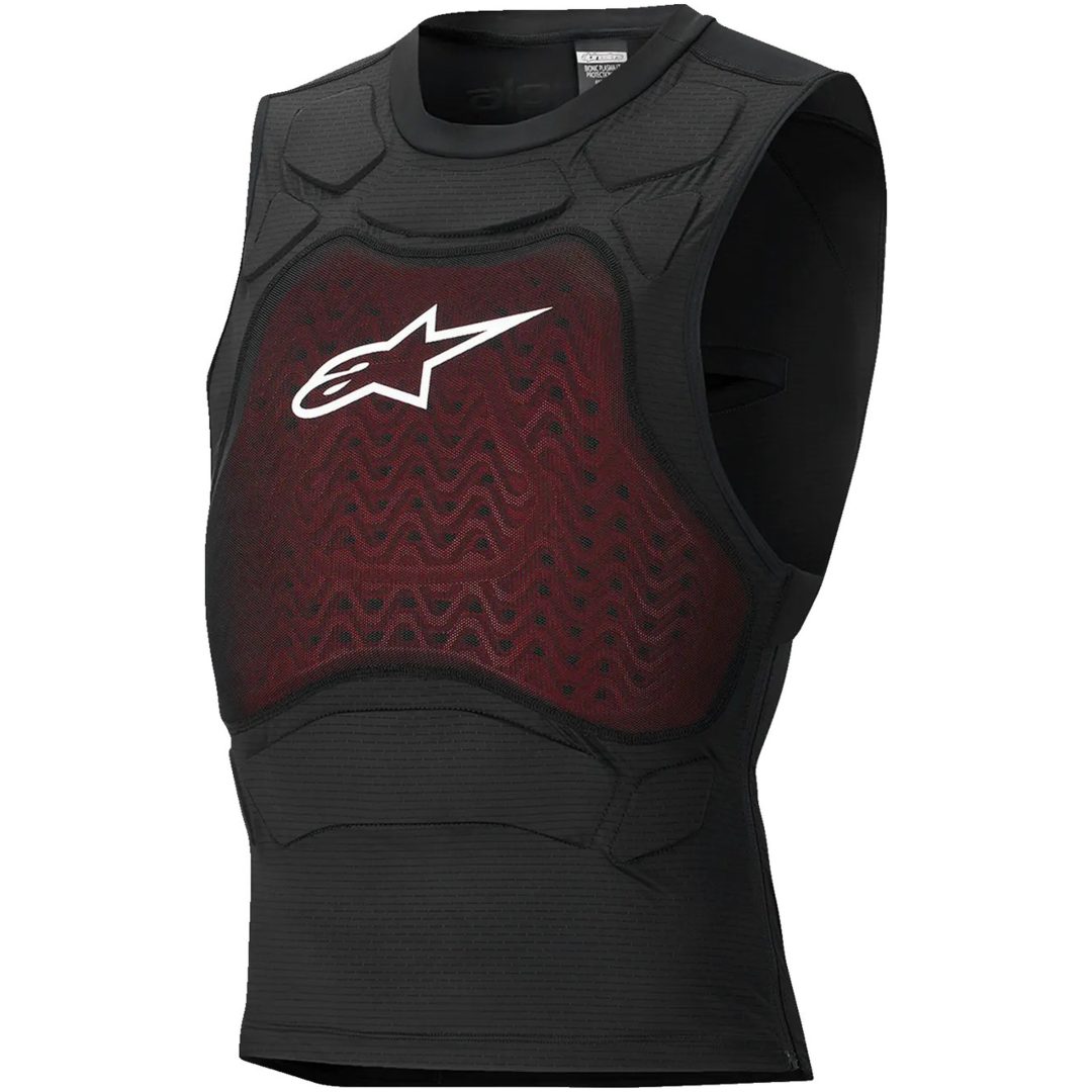 Brystbeskytter Bionic Plasma LT Sort/Hvid ALPINESTARS s
