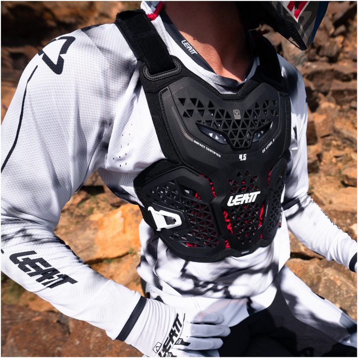 Brystpanser 4.5 Hybrid Sort Leatt L/XL (172-184 cm) – billede 8
