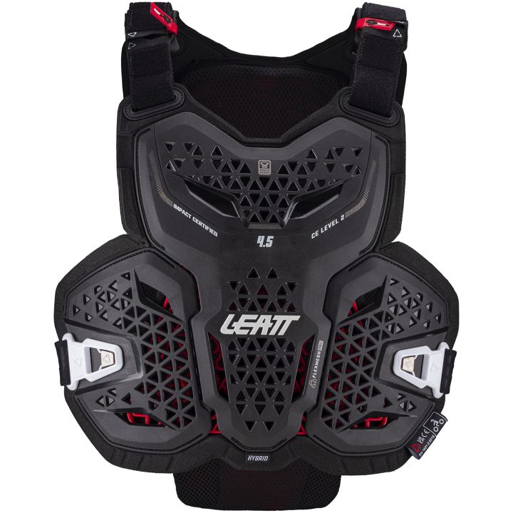 Brystpanser 4.5 Hybrid Sort Leatt S/M (160-172 cm) – billede 2