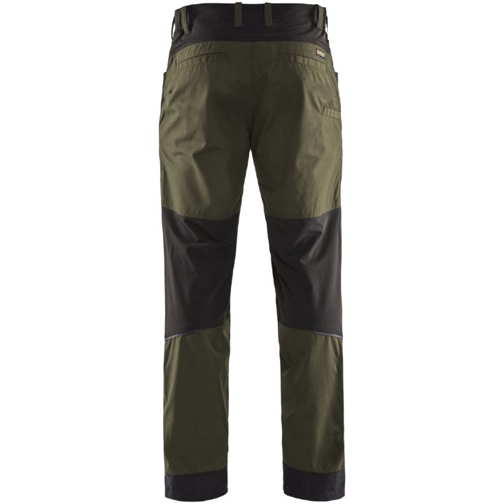 Bukser 14561845 Grøn / Sort BLÅKLÄDER BUKSER 14561845 OLIVENGRØN/SORT 44 – billede 2