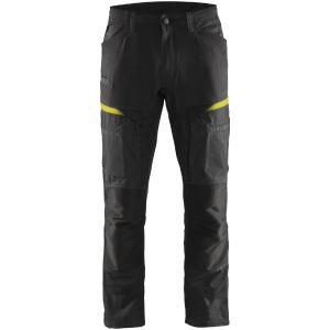 Bukser 14561845 Sort / Hivisgul BLÅKLÄDER