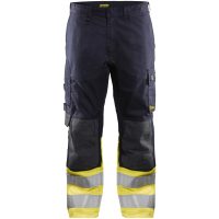 Bukser 14881512 Marine / Hivisgul BLÅKLÄDER