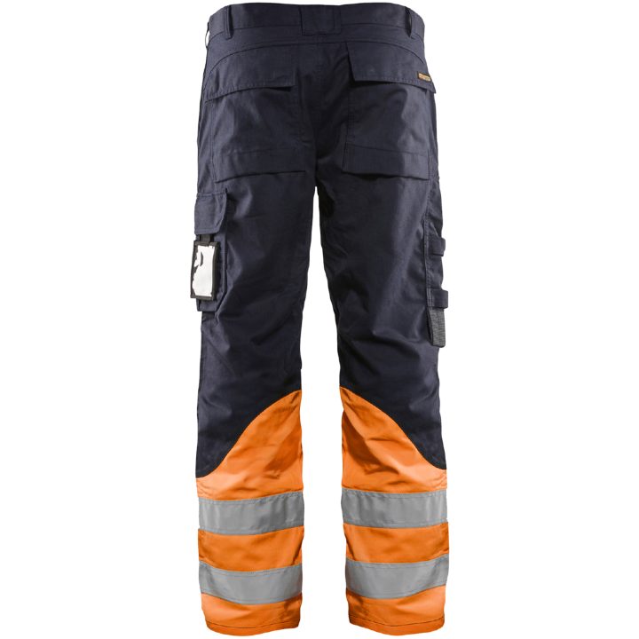 Bukser 14881513 Marine / Hivisorange BLÅKLÄDER BUKSER 14881513 MARINE/ORANGE 44 – billede 2