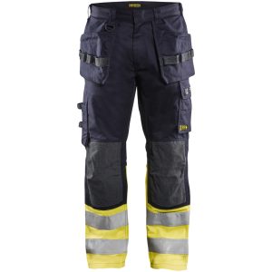 Bukser 14891512 Marine / Hivisgul BLÅKLÄDER