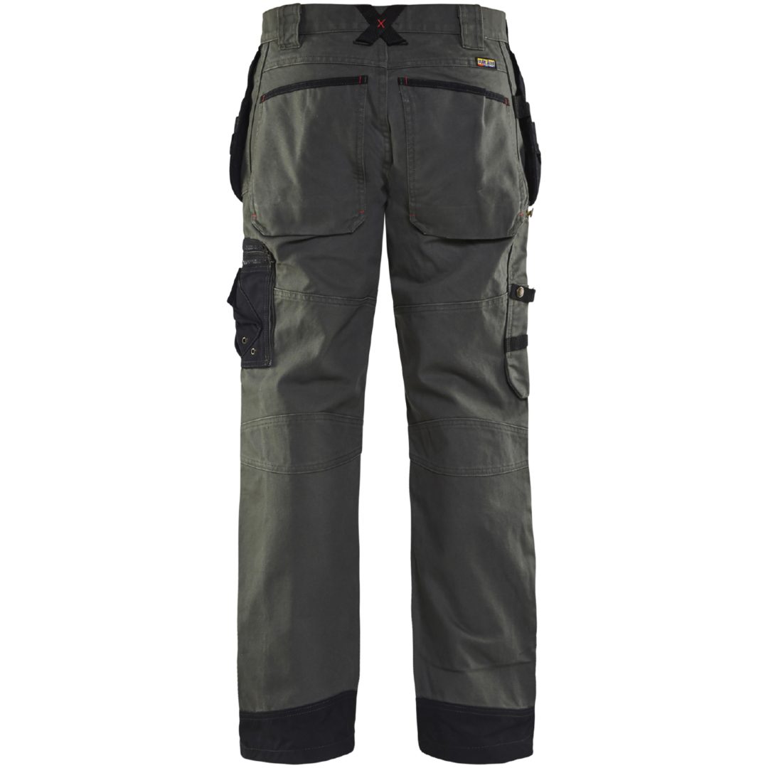Bukser 15001320 Grøn / Sort BLÅKLÄDER BUKSER 15001320 GRØN/SORT 60 – billede 2