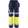 Bukser 15081860 Marine / Hivisgul BLÅKLÄDER BUKSER 15081860 MARINE/GUL 46 – miniature 2