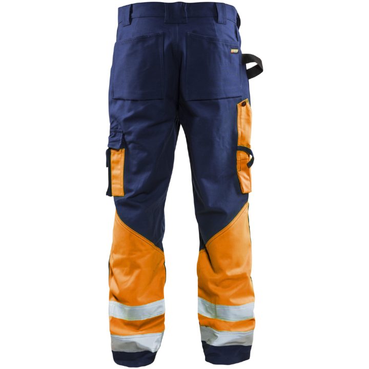 Bukser 15291860 Marine / Hivisorange BLÅKLÄDER BUKSER 15291860 MARINE/ORANGE 46 – billede 2