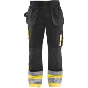 Bukser 15291860 Sort / Hivisgul BLÅKLÄDER