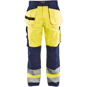 Bukser 15331860 Hivisgul / Marine BLÅKLÄDER