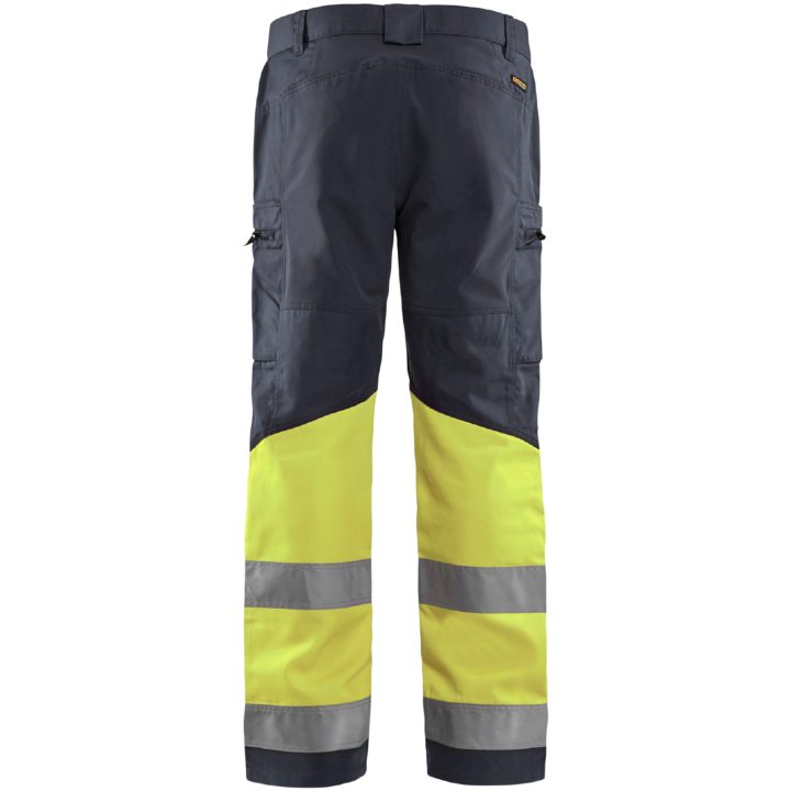 Bukser 15511811 Grå / Hivisgul BLÅKLÄDER BUKSER 15511811 MELLEMGÅ/G 44 – billede 2