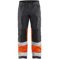Bukser 15511811 Grå / Hivisorange BLÅKLÄDER