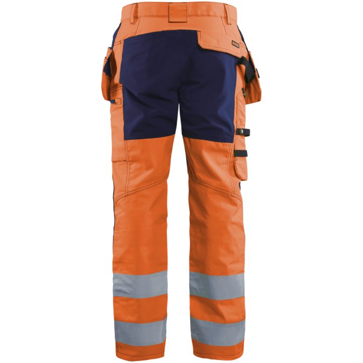 Bukser 15521811 Hivisorange / Marine BLÅKLÄDER BUKSER 15521811 ORANGE/MAR 46 – billede 2