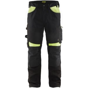 Bukser 15561860 Sort / Hivisgul BLÅKLÄDER