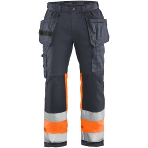 Bukser 15581811 Grå / Hivisorange BLÅKLÄDER