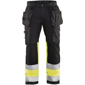 Bukser 15581811 Sort / Hivisgul BLÅKLÄDER