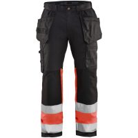 Bukser 15581811 Sort / Hivisrød BLÅKLÄDER