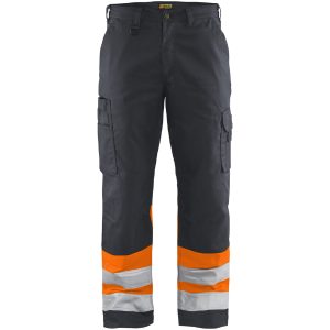 Bukser 15641811 Grå / Hivisorange BLÅKLÄDER