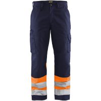 Bukser 15641811 Marine / Hivisorange BLÅKLÄDER