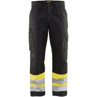 Bukser 15641811 Sort / Hivisgul BLÅKLÄDER