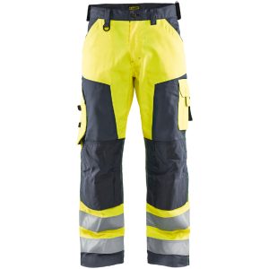 Bukser 15661811 Hivisgul / Grå BLÅKLÄDER