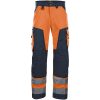 Bukser 15661811 Hivisorange / Marine BLÅKLÄDER BUKSER 15661811 ORANGE/MAR 44 – miniature 1