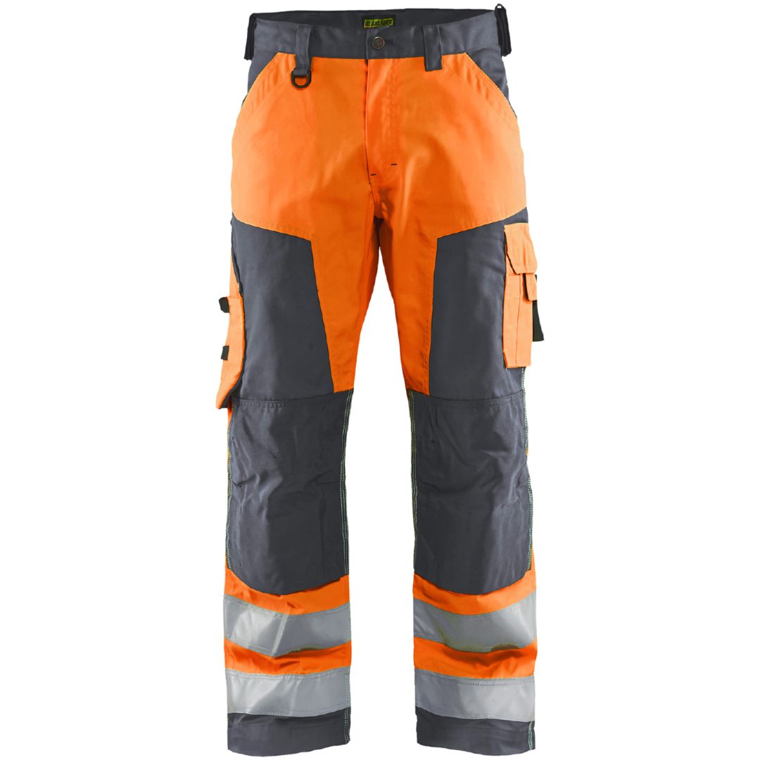 Bukser 15661811 Orange / Grå BLÅKLÄDER BUKSER 15661811 ORANGE/GRÅ 44