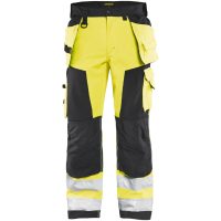 Bukser 15672517 Hivisgul / Sort BLÅKLÄDER