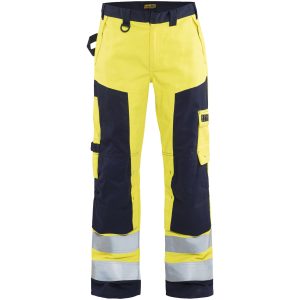 Bukser 15781514 Hivisgul / Marine BLÅKLÄDER
