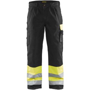 Bukser 15841860 Hivisgul / Sort BLÅKLÄDER