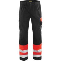 Bukser 15841860 Hivisrød / Sort BLÅKLÄDER